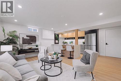204 Martell Road Ne, Calgary, AB - Indoor Photo Showing Living Room