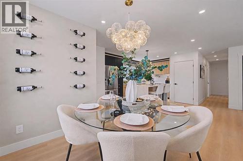 204 Martell Road Ne, Calgary, AB - Indoor Photo Showing Dining Room