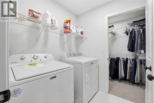 102 Setonstone Manor Se, Calgary, AB - Indoor Photo Showing Laundry Room