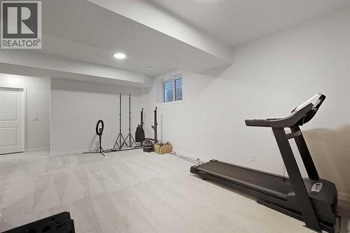 102 Setonstone Manor Se, Calgary, AB - Indoor Photo Showing Gym Room