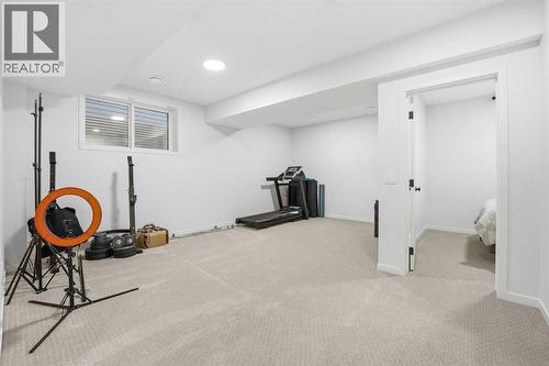 102 Setonstone Manor Se, Calgary, AB - Indoor Photo Showing Gym Room