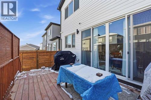 102 Setonstone Manor Se, Calgary, AB - Outdoor With Deck Patio Veranda