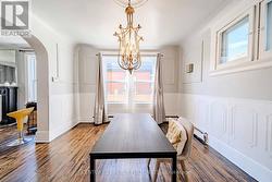 296 King St E - dining room - 