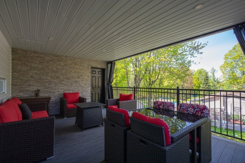 Intergénération - 35 Rue D'Arvida, Granby, QC - Outdoor With Deck Patio Veranda With Exterior