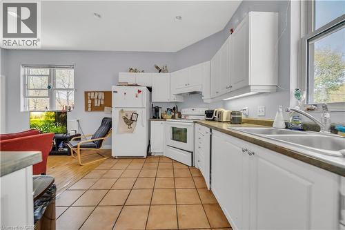 24 Columbia Street W, Waterloo, ON - Indoor Photo Showing Kitchen With Double Sink