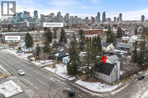 1929 6 Avenue Nw, Calgary, AB - Outdoor With View