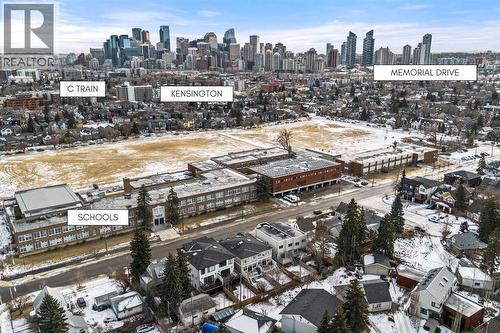 1929 6 Avenue Nw, Calgary, AB - Outdoor With View