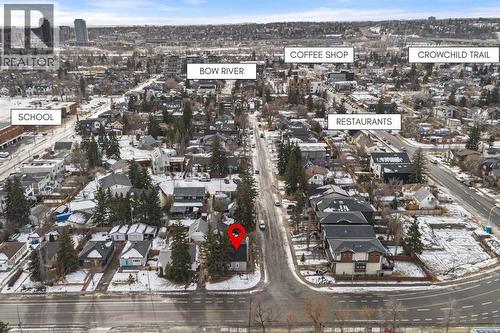 1929 6 Avenue Nw, Calgary, AB - Outdoor With View
