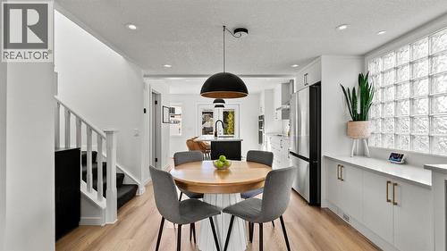 161 Macewan Glen Drive Nw, Calgary, AB - Indoor Photo Showing Dining Room