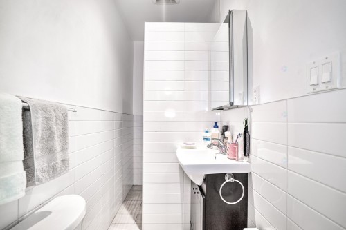 Salle de bains - 5436 14E Avenue, Montréal (Rosemont/La Petite-Patrie), QC - Indoor Photo Showing Bathroom