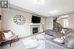 Bright & Spacious Living Room with cozy GAS FIREPLACE - 