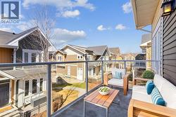 Balcony w Gas Line - Virtually Staged - 