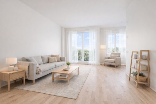 Salon - 257 Rue De La Rotonde, Montréal (Verdun/Île-Des-Soeurs), QC - Indoor Photo Showing Living Room