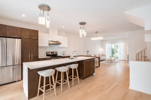 Cuisine - 257 Rue De La Rotonde, Montréal (Verdun/Île-Des-Soeurs), QC - Indoor Photo Showing Kitchen With Upgraded Kitchen
