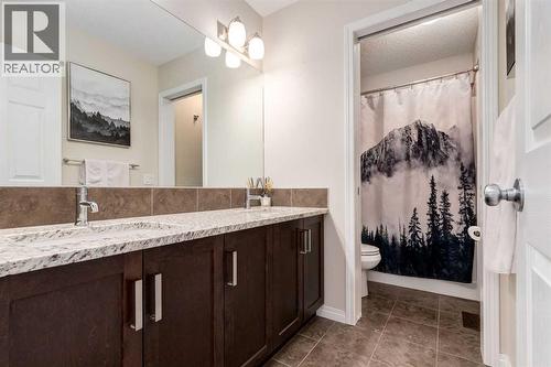 26 Mount Rae Terrace, Okotoks, AB - Indoor Photo Showing Bathroom
