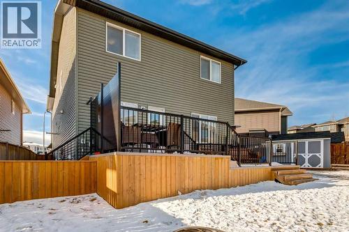 26 Mount Rae Terrace, Okotoks, AB - Outdoor With Deck Patio Veranda With Exterior