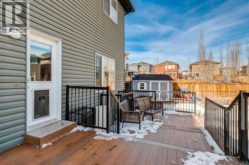 26 Mount Rae Terrace, Okotoks, AB - Outdoor With Deck Patio Veranda With Exterior