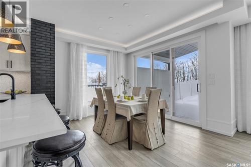 428 Woolf Bend, Saskatoon, SK - Indoor Photo Showing Dining Room