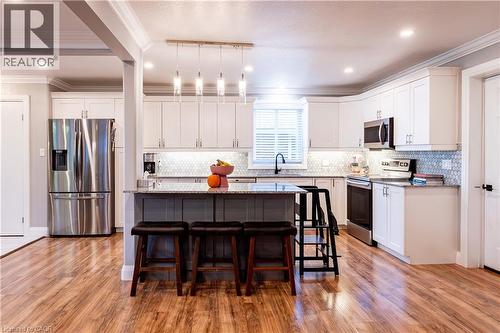 55 Suffolk Avenue, Kitchener, ON - Indoor Photo Showing Kitchen With Upgraded Kitchen