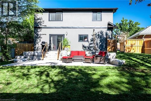 55 Suffolk Avenue, Kitchener, ON - Outdoor With Deck Patio Veranda