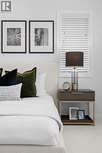 568 Walgrove Boulevard Se, Calgary, AB - Indoor Photo Showing Bedroom