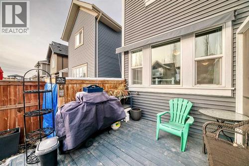 325 Sundown View, Cochrane, AB - Outdoor With Deck Patio Veranda With Exterior