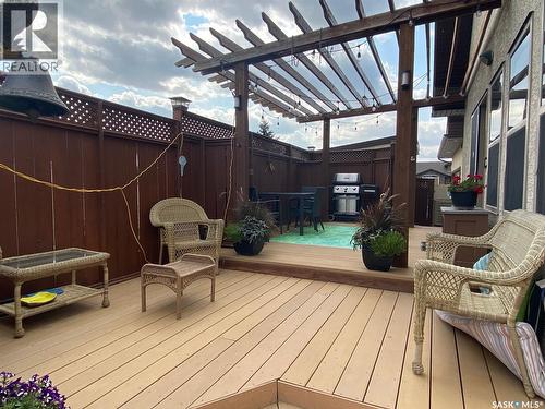 11 Robertson Road, Lanigan, SK - Outdoor With Deck Patio Veranda With Exterior