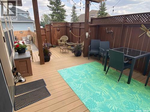 11 Robertson Road, Lanigan, SK - Outdoor With Deck Patio Veranda With Exterior