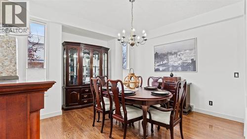 27 Cranwell Close Se, Calgary, AB - Indoor Photo Showing Dining Room
