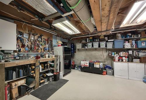 Garage - 11 Rue Karine, Saint-Jean-De-Matha, QC - Indoor Photo Showing Basement