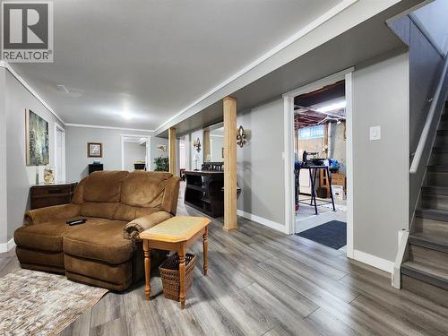 214 48 Avenue E, Claresholm, AB - Indoor Photo Showing Living Room
