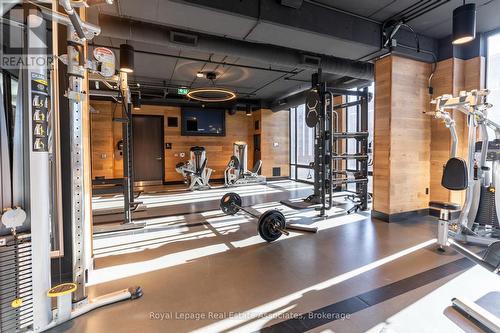 Weights (Gym) - 514 - 145 Columbia Street W, Waterloo, ON - Indoor Photo Showing Gym Room