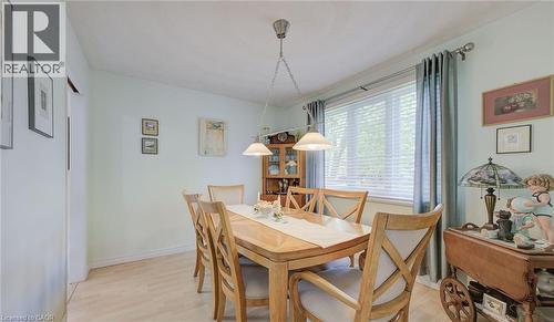 400 Foxhunt Place, Waterloo, ON - Indoor Photo Showing Dining Room