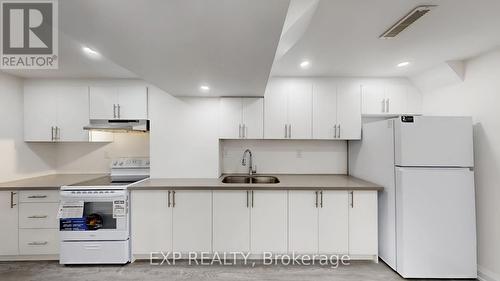 Bsmt - 33 Native Landing, Brampton, ON - Indoor Photo Showing Kitchen With Double Sink