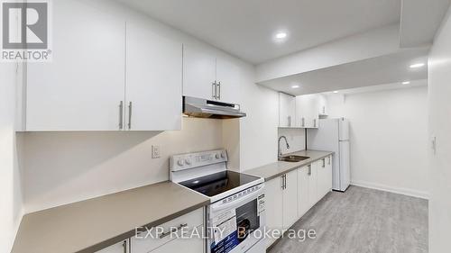 Bsmt - 33 Native Landing, Brampton, ON - Indoor Photo Showing Kitchen With Double Sink