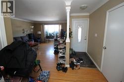 foyer and living room - 