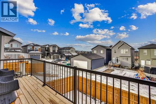 86 Edith Row Nw, Calgary, AB - Outdoor With Deck Patio Veranda