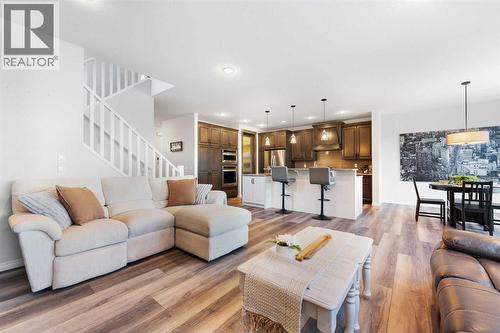 128 Auburn Bay Avenue Se, Calgary, AB - Indoor Photo Showing Living Room