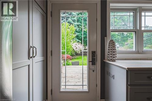 Doorway to outside with healthy amount of natural light - 25 Orchard Hill, Hamilton, ON - Indoor Photo Showing Other Room
