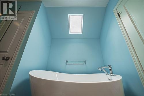 Bathroom with a freestanding bath - 25 Orchard Hill, Hamilton, ON - Indoor Photo Showing Bathroom