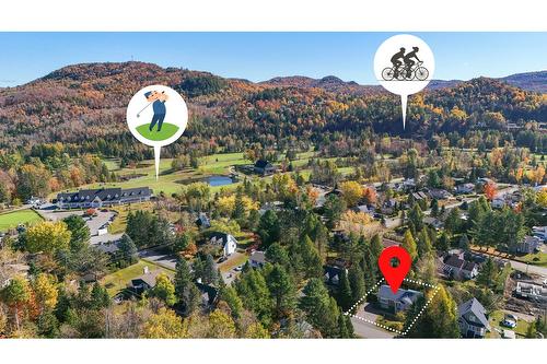 Photo aérienne - 565 Rue Des Plaines, Sainte-Adèle, QC - Outdoor With View