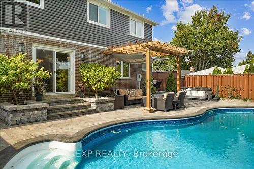 1923 Steepbank Crescent, Mississauga, ON - Outdoor With In Ground Pool