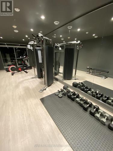 606 - 455 Charlton Avenue E, Hamilton (Stinson), ON - Indoor Photo Showing Gym Room