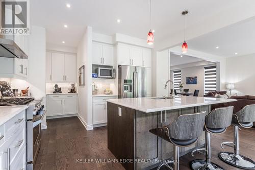 64 Elysian Fields Circle, Brampton, ON - Indoor Photo Showing Kitchen With Upgraded Kitchen
