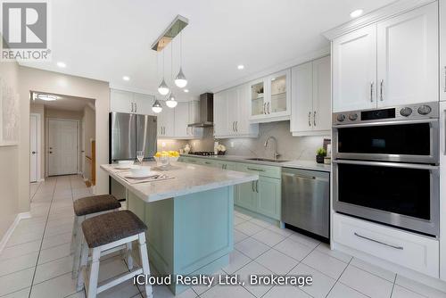 4758 Allegheny Road, Mississauga, ON - Indoor Photo Showing Kitchen With Stainless Steel Kitchen With Upgraded Kitchen