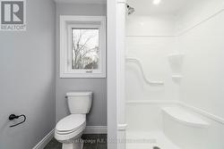 Toilet and standing shower - 