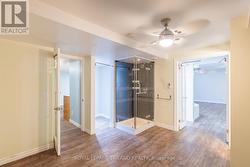 Shower in lower level is in bedroom (4th bedroom) - 