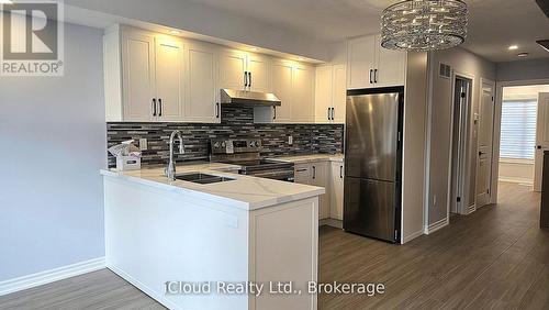43 Mantello Drive, Toronto, ON - Indoor Photo Showing Kitchen With Double Sink