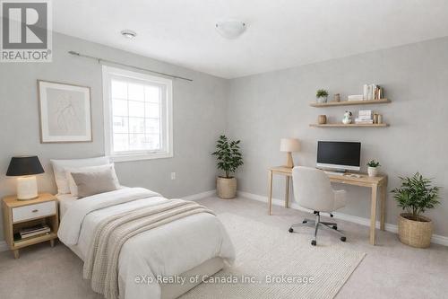 Virtually staged - 72 - 3320 Meadowgate Boulevard, London South (South U), ON - Indoor Photo Showing Bedroom