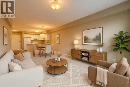 778 Rutland Road N Unit# 203, Kelowna, BC - Indoor Photo Showing Living Room